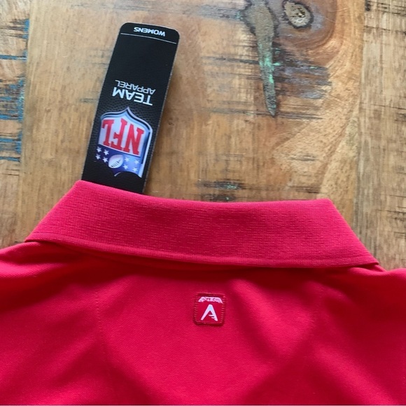 Arizona Cardinals Antigua Women's Tribute Polo T-shirt Cardinal Size Medium - Picture 7 of 12